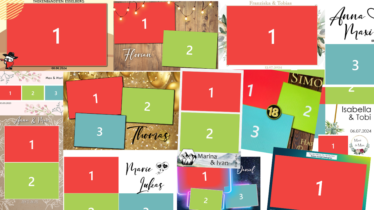 Individuelle Druck-Layouts